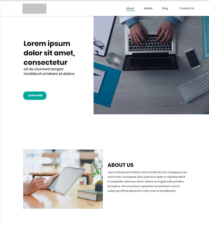 Redesign your website using html, css and js by Mariaclaramussi | Fiverr