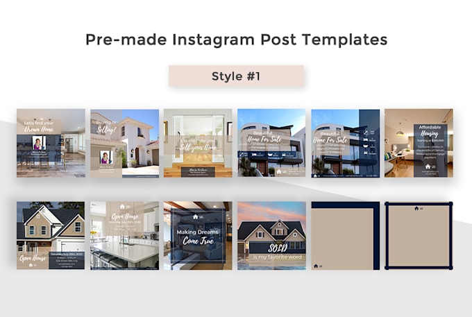 adjust these astounding instagram post templates to suit your brand