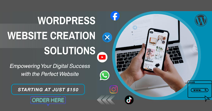 do wordpress website development, design and redesign