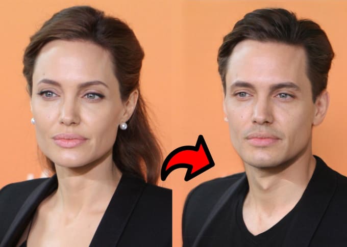 change your gender using photoshop
