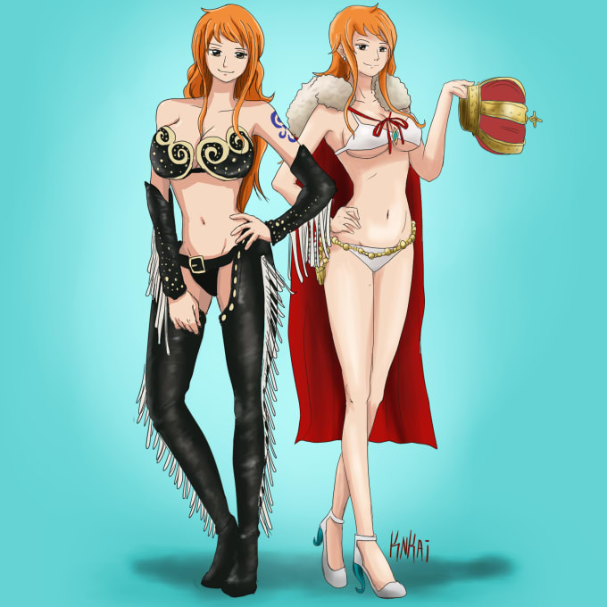 draw characters from one piece in any pose