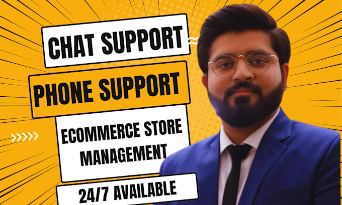 provide live chat support and customer support