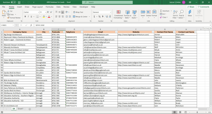 transfer data from pdf to excel