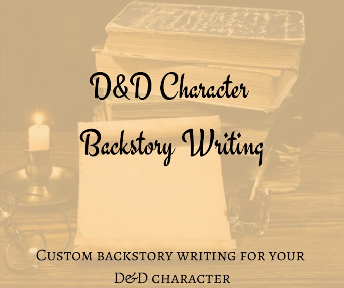 Write a memorable backstory for your dnd character by Penofadventure Fiverr