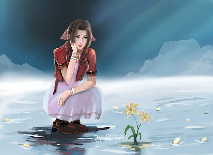 Draw Any Character Or Oc In Semi Realism Wlop Style By Queenapollyonyt Fiverr