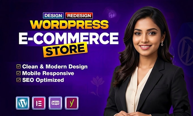 build ecommerce website online store, webshop using wordpress woocommerce