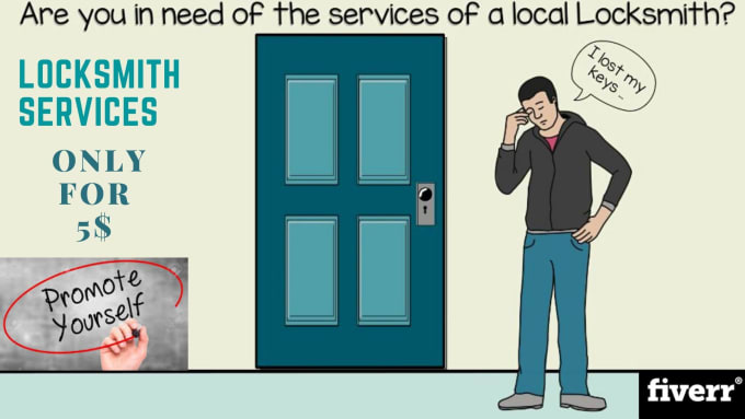 create locksmith service whiteboard animation video