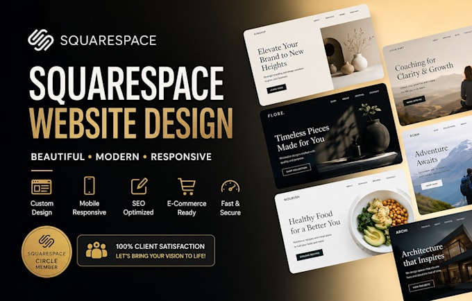 squarespace website design squarespace website redesign squarespace expert