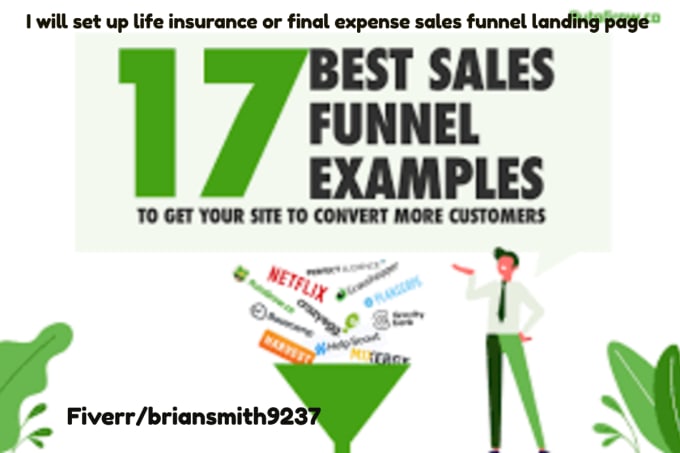 Set up life insurance or final expense sales funnel
