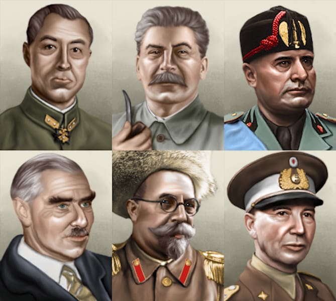 I will make high quality portraits for hearts of iron 4 paradox 