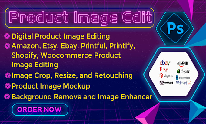 do edit and resize your digital product image professionally