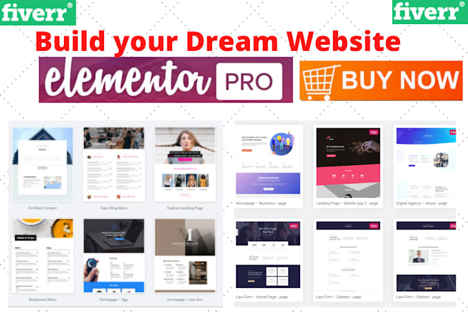 build wordpress elementor website landing page elementor pro