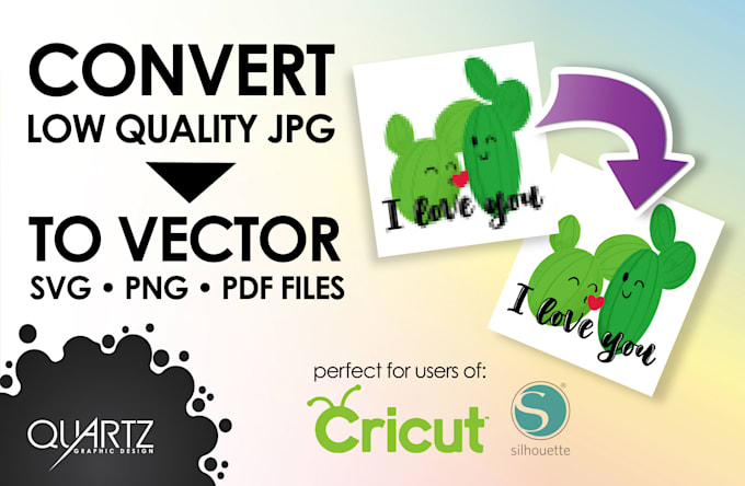 remaster your low quality jpg to HD vectors