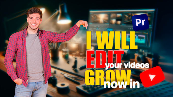 make a youtube video with a stock footage