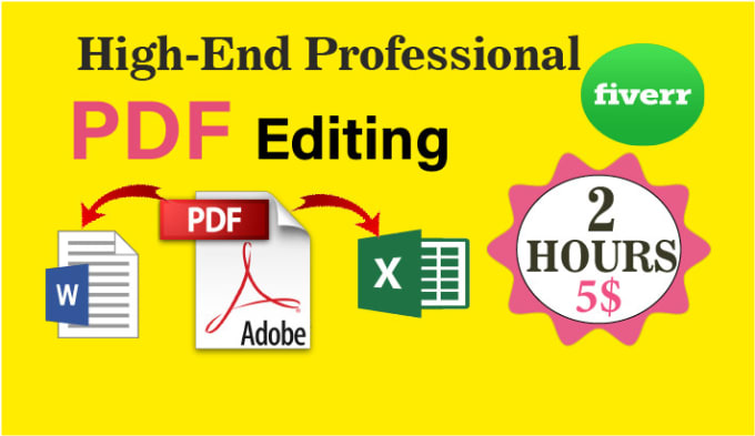 convert pdf to word document for editing