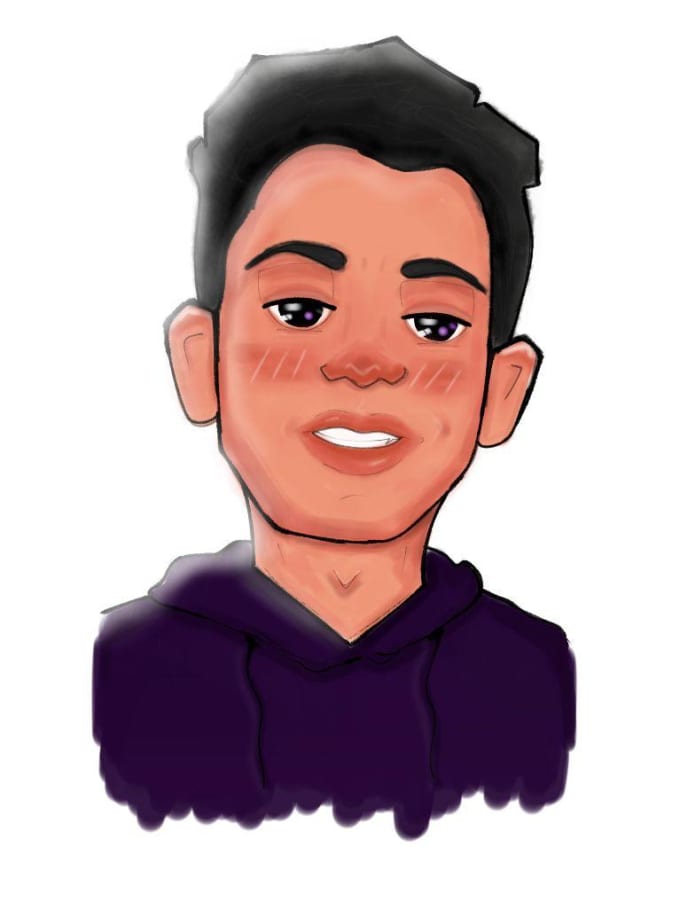 Draw you in funny cartoon way by Zalafi Fiverr