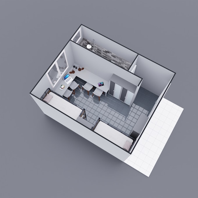 create 2d and 3d floor plans for your house
