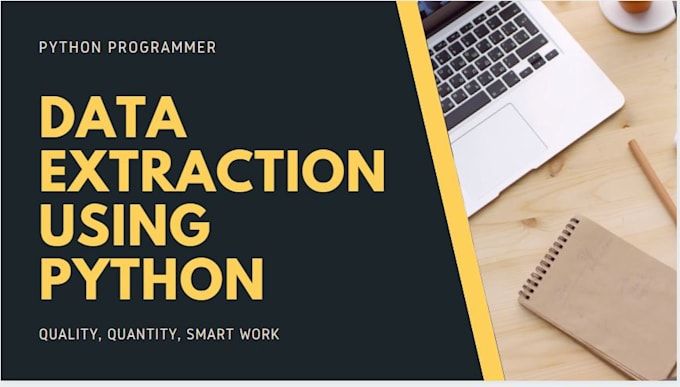 Do data extraction, manipulation using python by Aadil150