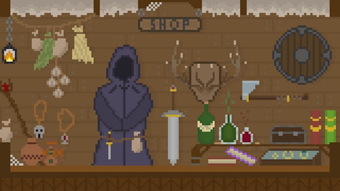 Draw a medium level pixelart by Adriansvilcans