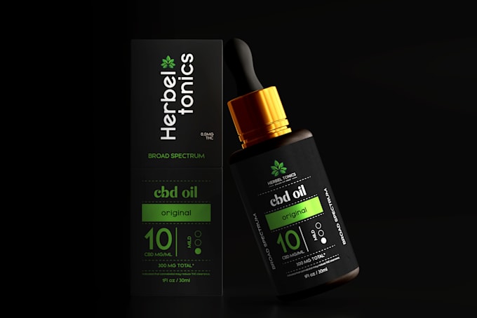 cbd label design, label design, bottle label, hemp oil label, packaging design