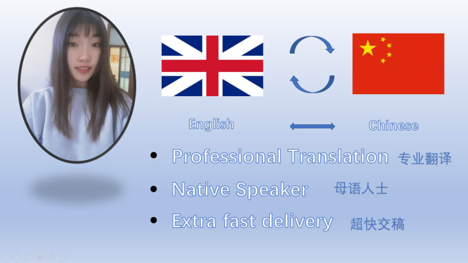 Translate Chinese To English Or English To Chinese Mandarin Manually By Yunyunz Fiverr