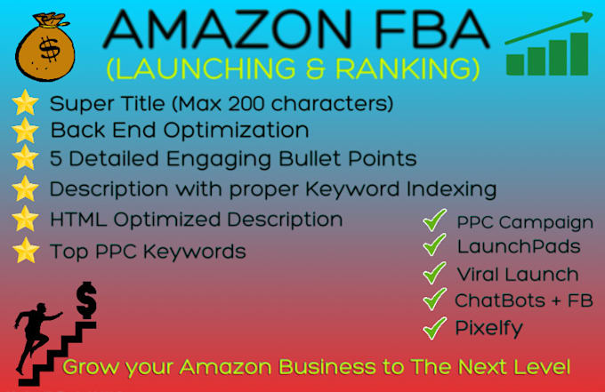 launch, rank amazon fba product with manychat and fb ads