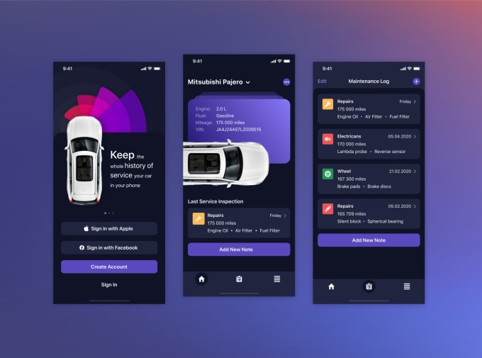 Develop a car maintenance app like repair pal by Simar358 | Fiverr