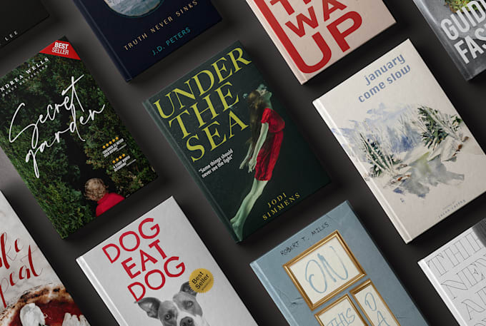 design an amazing, professional book and ebook cover