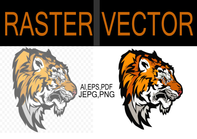 photoshop convert raster to vector