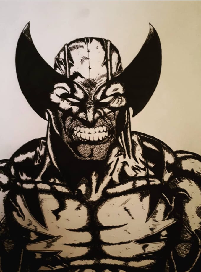 Draw comic book characters by Drakeg2024 | Fiverr