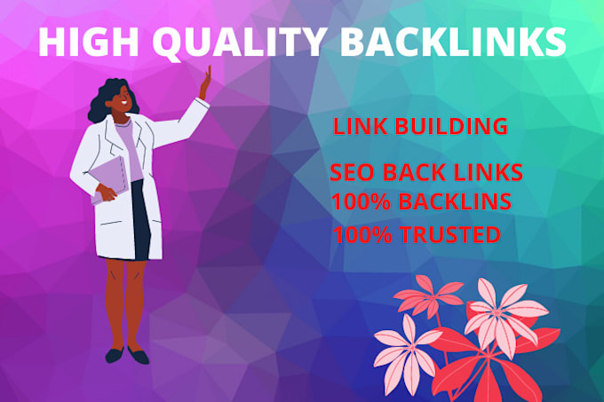 do high PR link building, backlinks mannually in USA