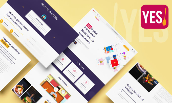 design UI UX of website or mobile application