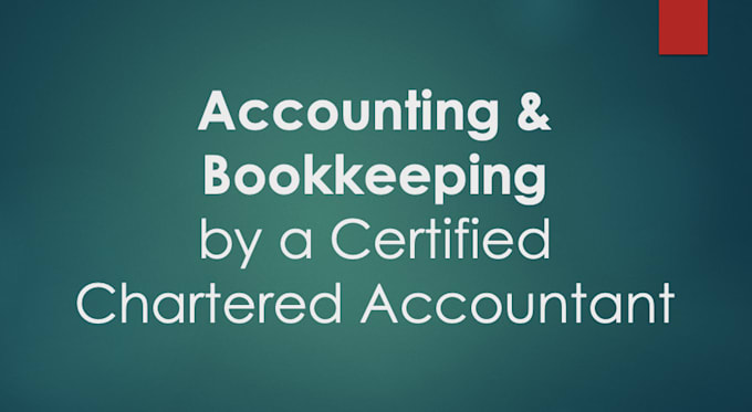 work as your qualified chartered accountant