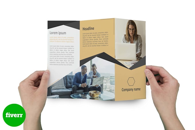 create modern corporate brochure design and flyer design