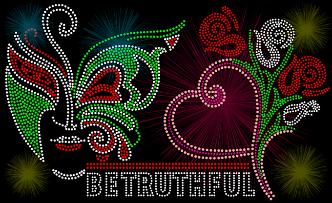 create an eye catching rhinestone design for you