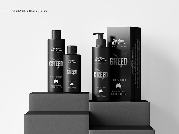 custom packaging label design