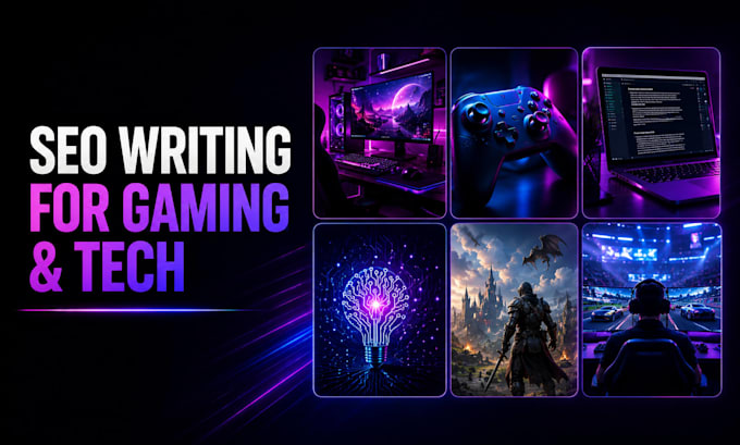 write professional articles on gaming and technology