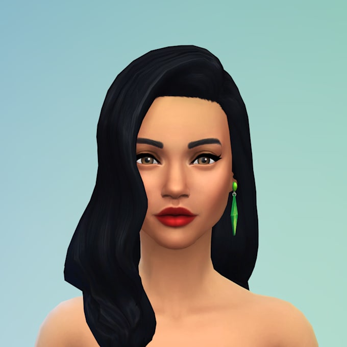 Give your sim a makeover by Lbakeryxsims Fiverr