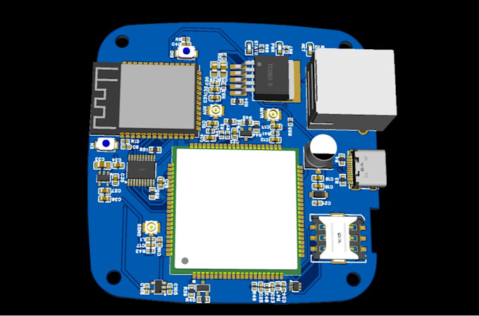 design professional circuits pcb in altium, kicad, easyeda