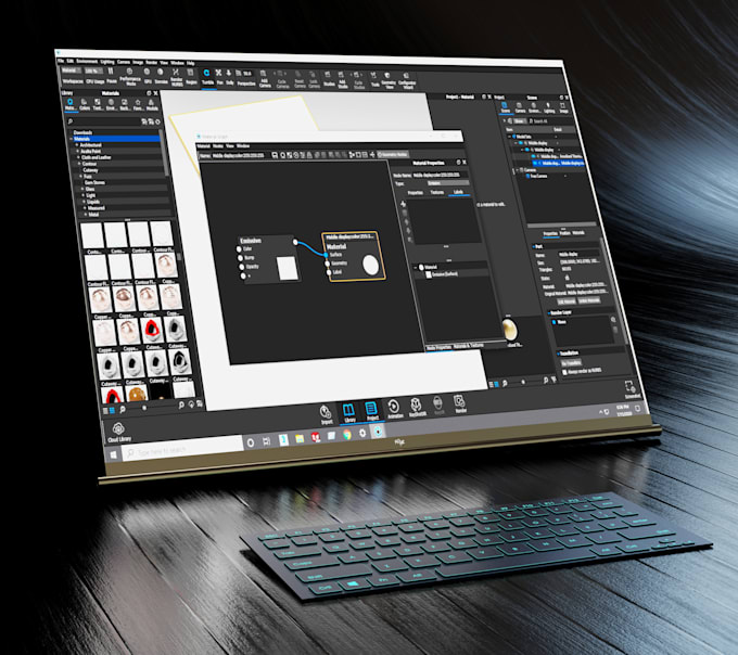 make 3d design and animation