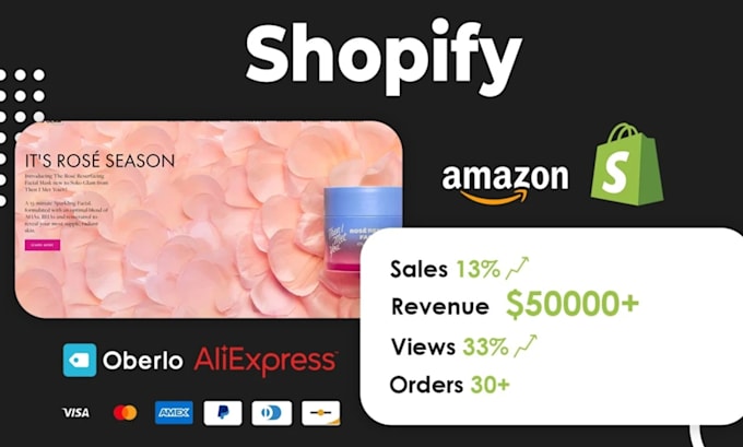 design shopify website or shopify store