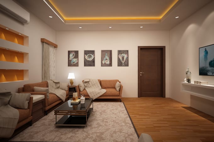 design modular kitchen and room interiors