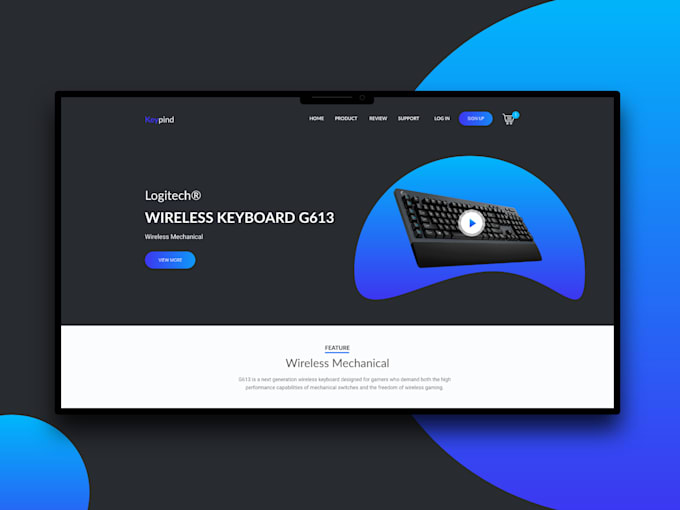 design mobile or web UI with an interactive prototype