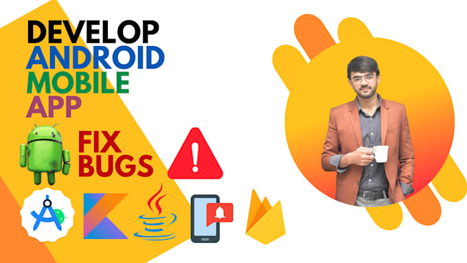 build robust android native mobile apps using java and kotlin with clean UI