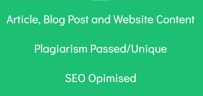 write SEO friendly content for your website