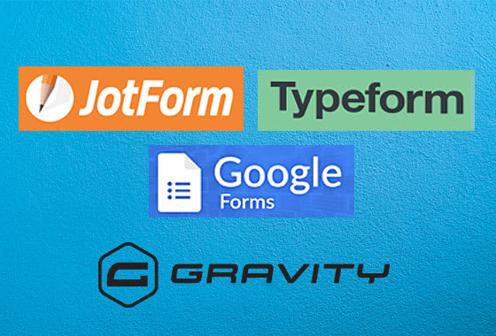 create or integrate your form survey on typeform or jotform