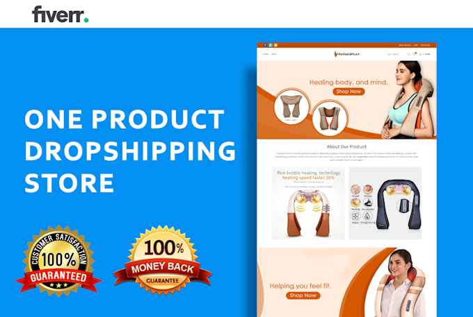 build one product shopify dropshipping store