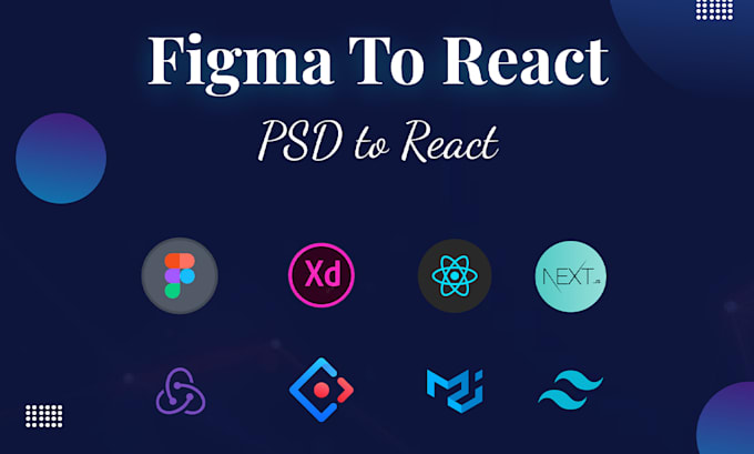 convert figma to react js or next js website