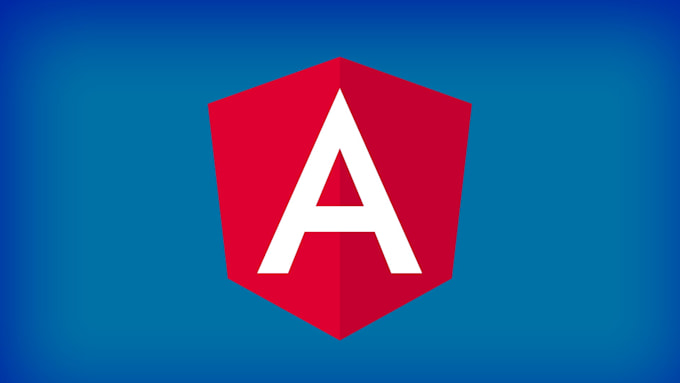 develop an angular website and web application