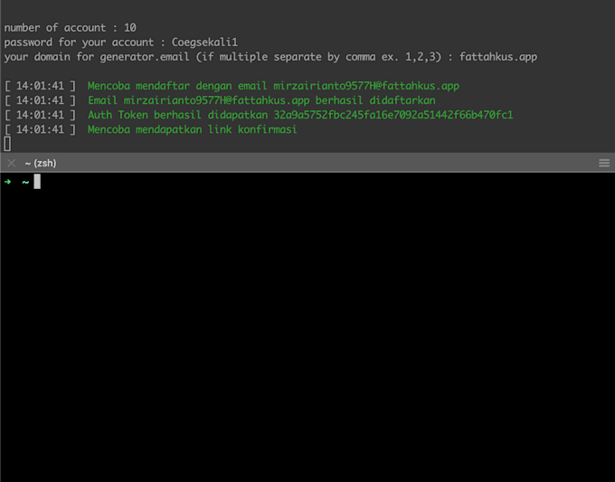 build a secure rest API backend with nodejs, nestjs or golang
